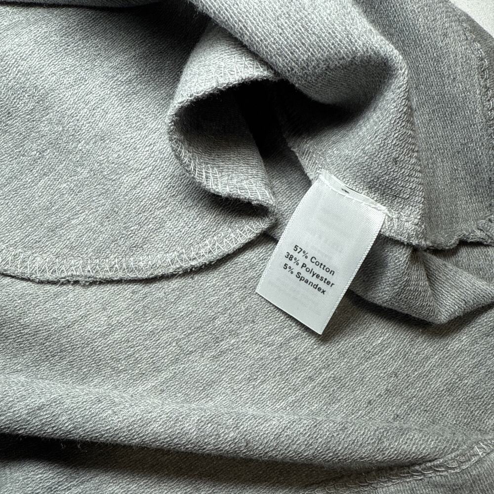 Sahalie Heather Gray Pleated Stretch Button Jacket Coat Pockets Womens Size XL - Picture 9 of 13